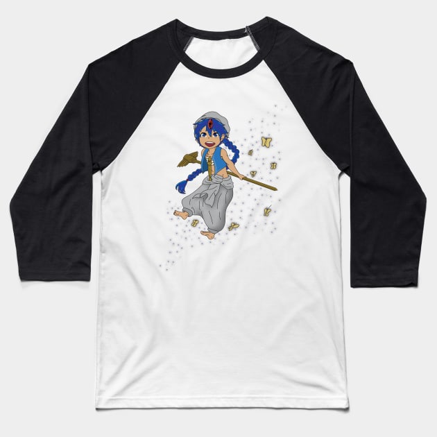 Magi Baseball T-Shirt by Jgeivett